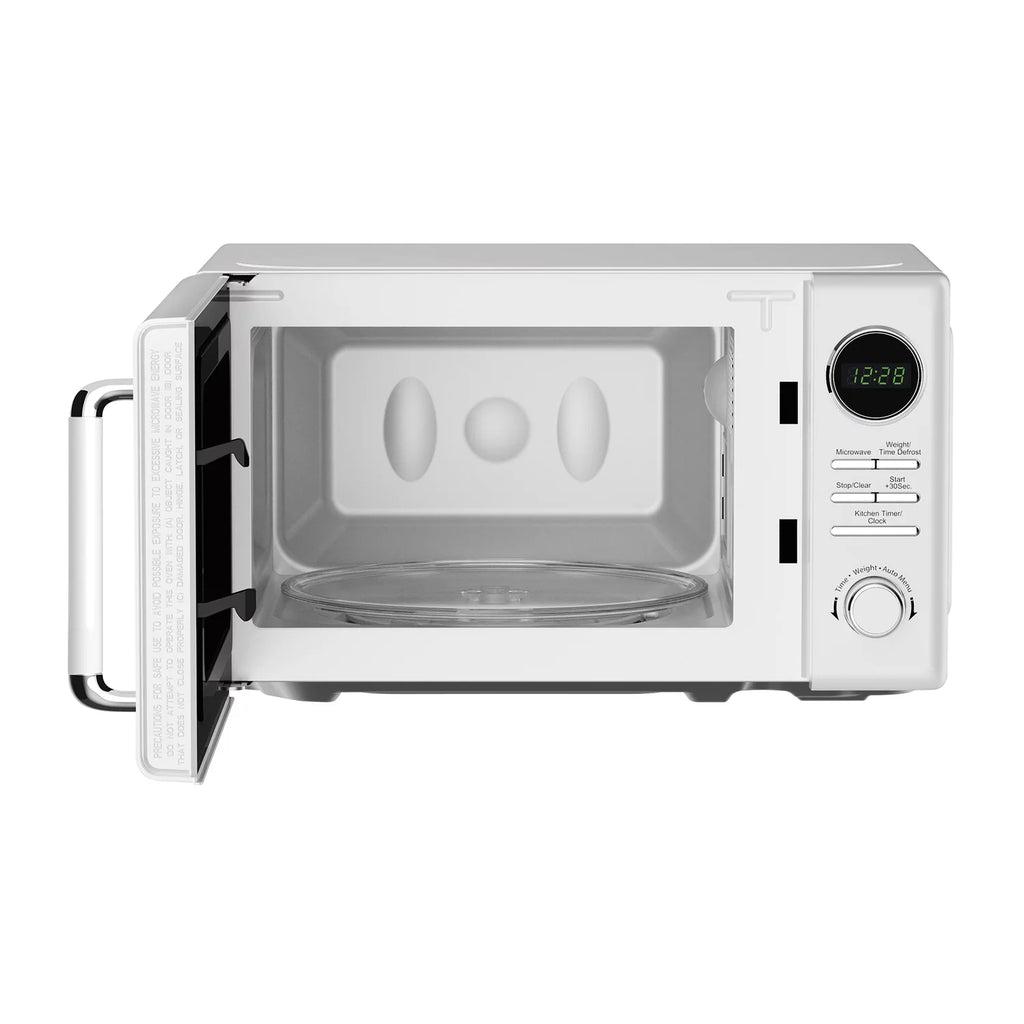Magic Chef MC77CMB 0.7-Cu. Ft. 700-Watt Retro Countertop Microwave (Black)