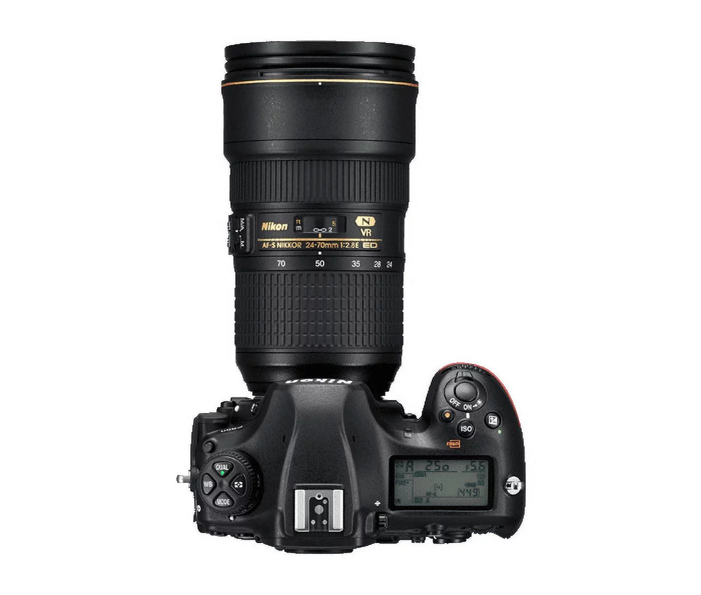 Nikon D850 45.7MP Full-Frame FX-Format Digital SLR Camera - Black (Body Only) Kit #3