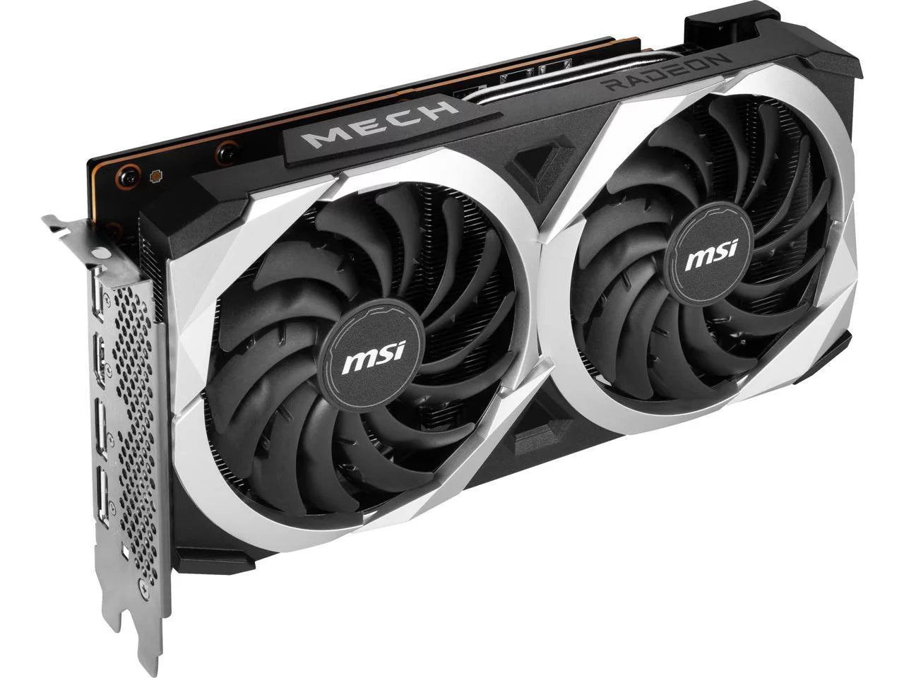 MSI Mech Radeon RX 7600 8GB GDDR6 PCI Express 4.0 x8 ATX Video Card RX 7600 MECH 2X CLASSIC 8G OC