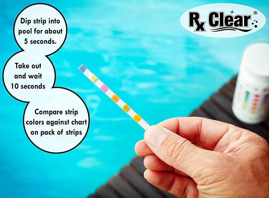 Rx Clear 3" Stabilized Chlorine Tablets for Swimming Pools, 100 lbs