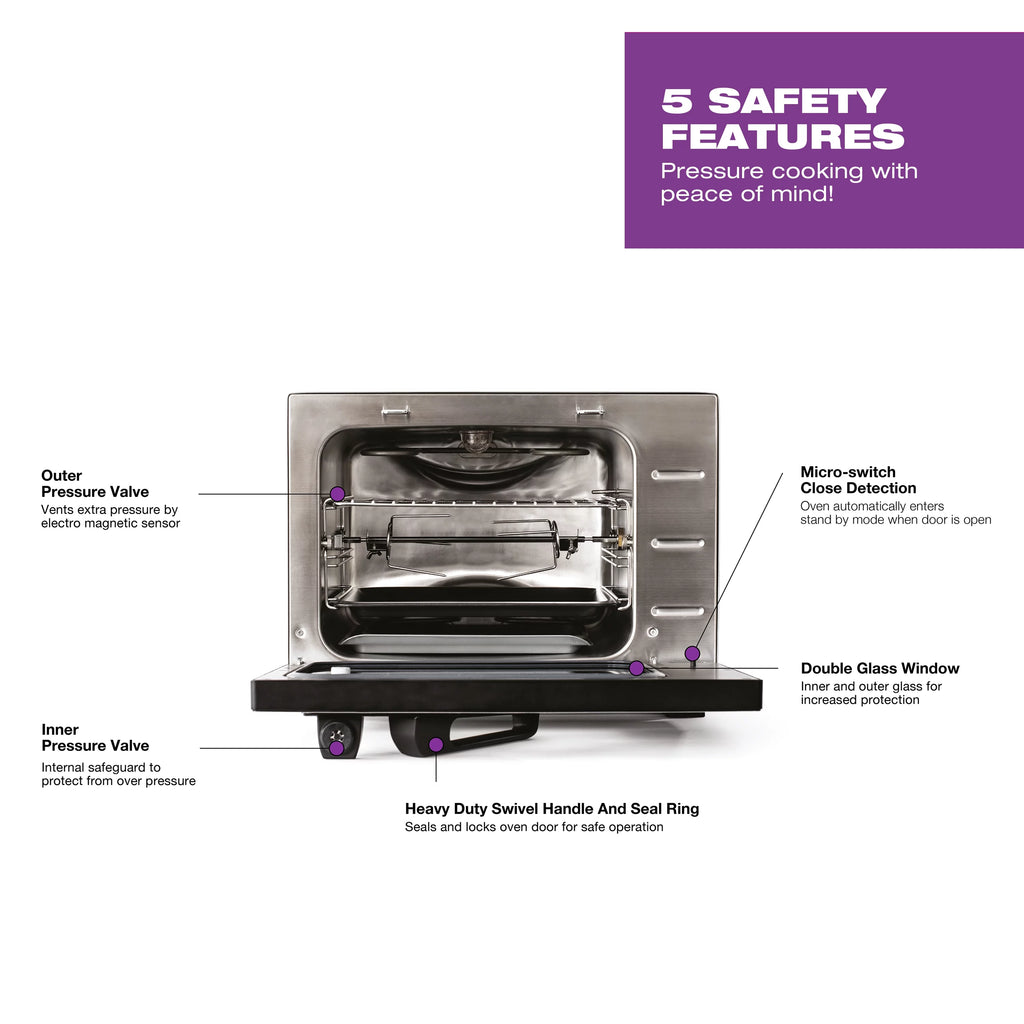 Salton Pressure Cooking Oven 38L, TO1827