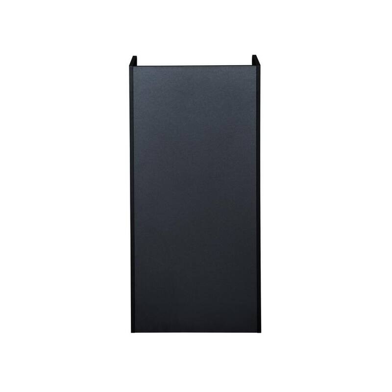 36 Gal. Black Trash Receptacle Lidless