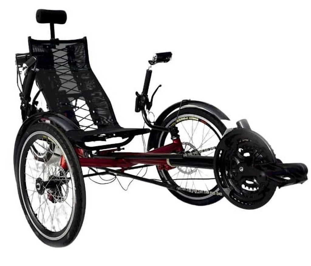 Electric Recumbent Tricycle Trike - Fastest Motorized Tadpole Trike