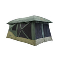 Gazelle Tents™, T4 Plus Hub Camping Tent Overland Edition, 4-8 Person, Alpine Green/Oak Moss-GT451GR
