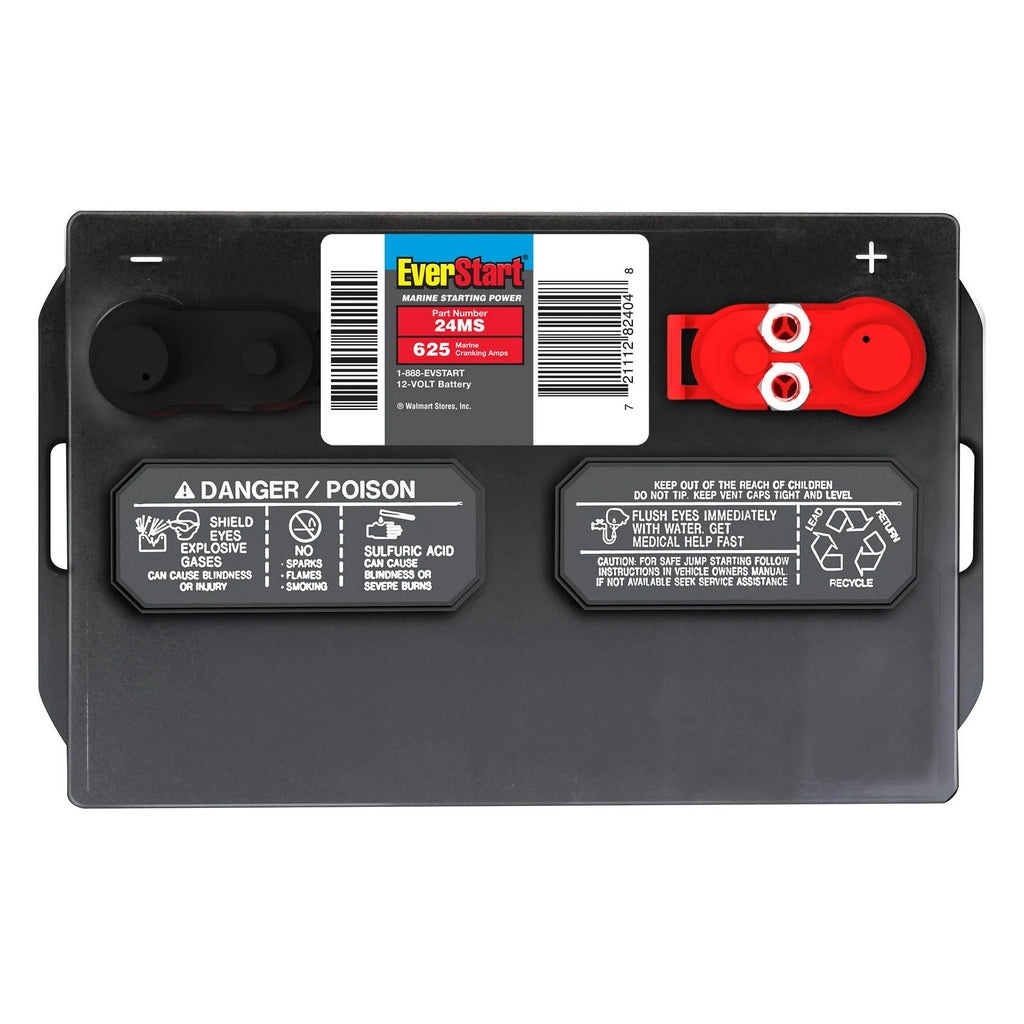 Everstart Marine 24MS Marine Starting Battery - 12 Volt - 625 MCA